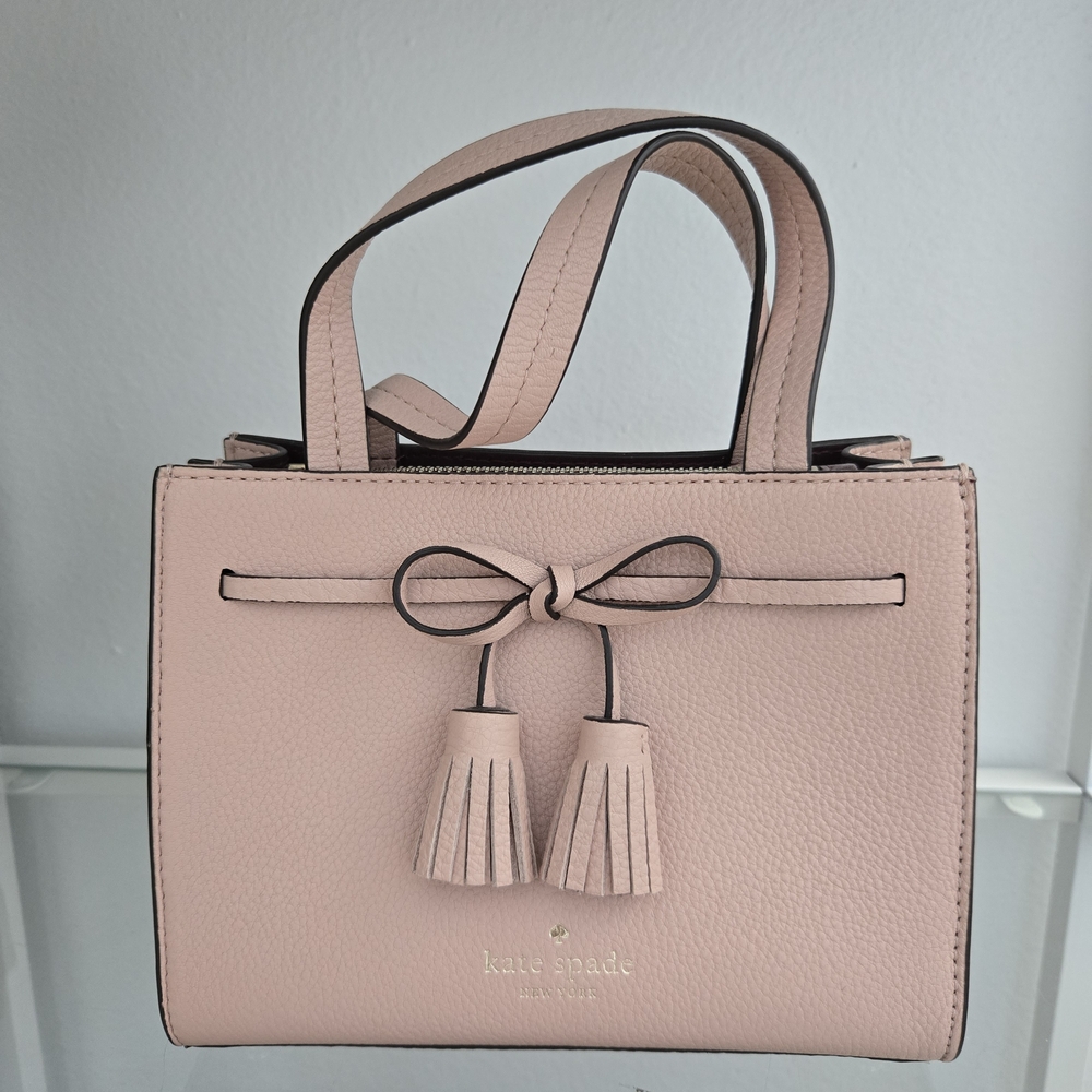 Kate Spade Pink Leather Tote Bag - Picture 2 of 9